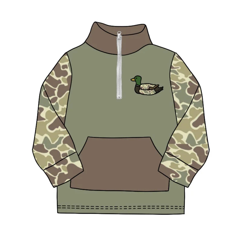 Old School Camo Mallard Pullover