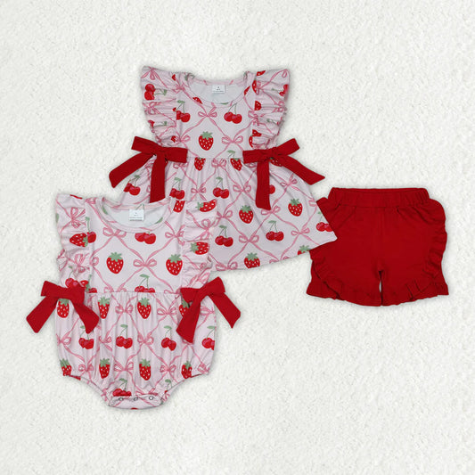 Sweet Strawberry Ruffle Collection