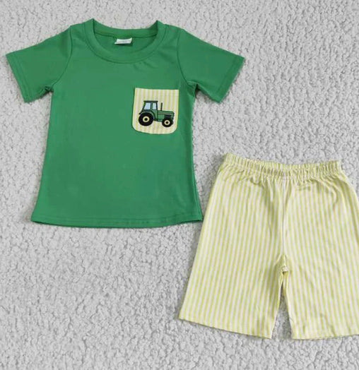 Tractor Shorts Set